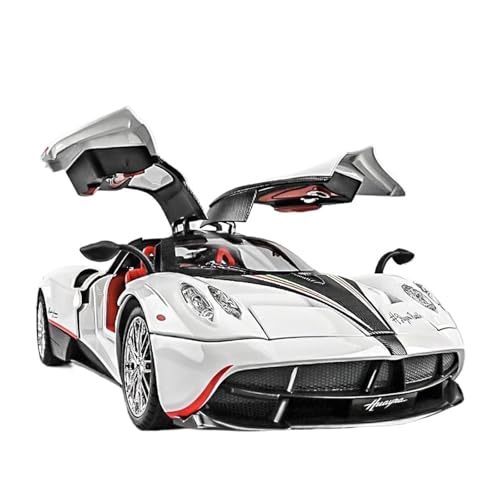 ZHRDWE Casting Car Modell 1:18 Pagani Huayra Dinastia Legierung Rennwagen Modell Supercar Spielzeug Große Größe Weiß Blau Spielzeugauto(White) von ZHRDWE