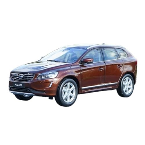 ZHRDWE Casting Car Modell 1:18 Volvos XC60 SUV 2015Druckguss Metall Fahrzeuge Auto Modell Statische Ornamente Sammeln Hobby Spielzeug Spielzeugauto(Brown) von ZHRDWE