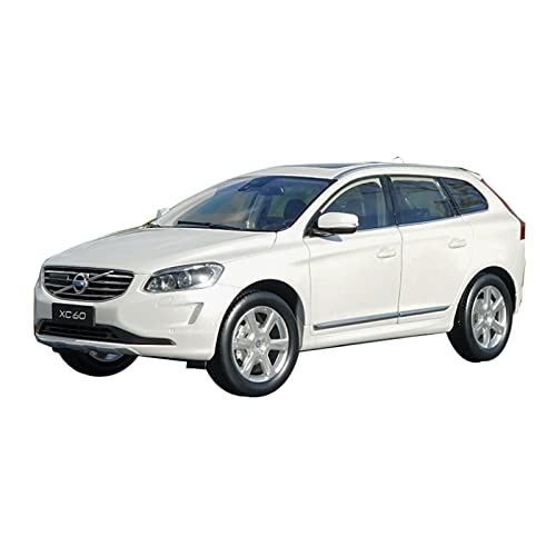 ZHRDWE Casting Car Modell 1:18 Volvos XC60 SUV 2015Druckguss Metall Fahrzeuge Auto Modell Statische Ornamente Sammeln Hobby Spielzeug Spielzeugauto(White) von ZHRDWE