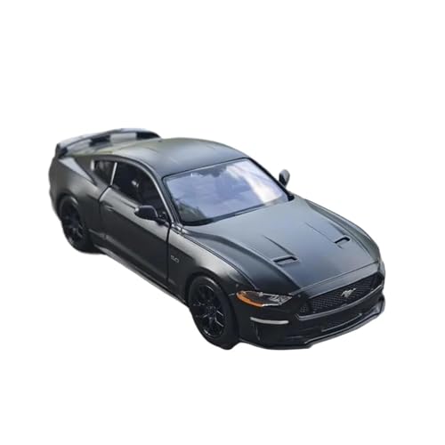 ZHRDWE Casting Car Modell 1:24 Fpr Mustang GT 2018 Legierung Sport Diecast Metall Rennwagen Modell Hobby Spielzeug Sammlung Spielzeugauto(Schwarz) von ZHRDWE