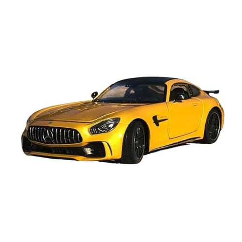 ZHRDWE Casting Car Modell 1:24 Für Mercedes Benz AMG GT R Legierung Miniatur Metall Auto Spielzeug Sammlung Spielzeugauto(Beige) von ZHRDWE