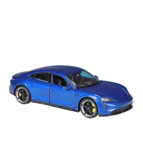 ZHRDWE Casting Car Modell 1:24 Für Porsche Taycan Turbo S Legierung Sport Auto Modell Neue Energie Entdecken Sie Die Spiel Sammlung Geschenk Spielzeugauto(Blue 2) von ZHRDWE