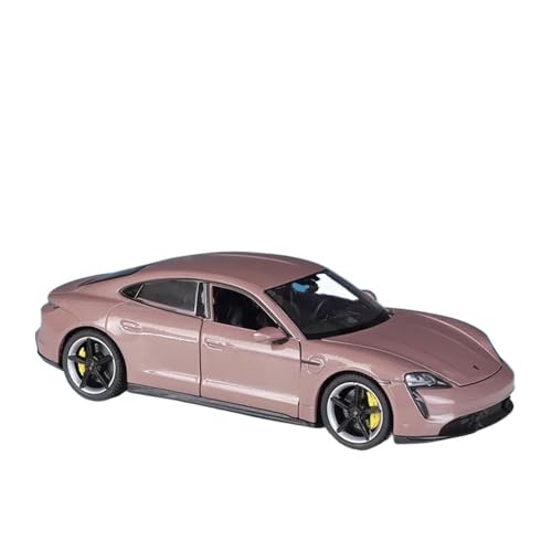 ZHRDWE Casting Car Modell 1:24 Für Porsche Taycan Turbo S Legierung Sport Auto Modell Neue Energie Entdecken Sie Die Spiel Sammlung Geschenk Spielzeugauto(Rosa) von ZHRDWE