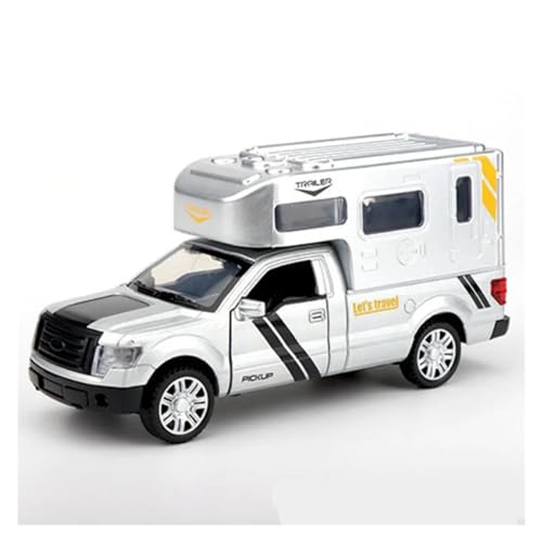 ZHRDWE Casting Car Modell 1:32 Für Luxus-Wohnmobil Freizeitfahrzeug, Legierung Automodell Druckguss Wohnmobil Wohnmobil Touring-Spielzeug Spielzeugauto(Blau) von ZHRDWE