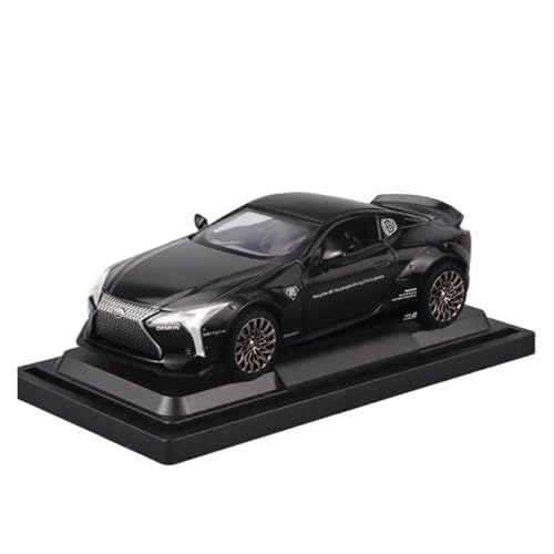 ZHRDWE Casting Car Modell 1:32 LC500 Legierung Sportwagen Spielzeug Rennfahrzeug Modell Simulation Sound Und Licht Sammlung Geschenke Für Jungen Spielzeugauto(Schwarz) von ZHRDWE