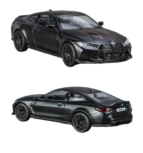 ZHRDWE Casting Car Modell 1:36 Für BMW M4 CSL M3 Legierung Sport Auto Modell Racing CVehicles Geschenke Für Jungen Spielzeugauto(Schwarz) von ZHRDWE