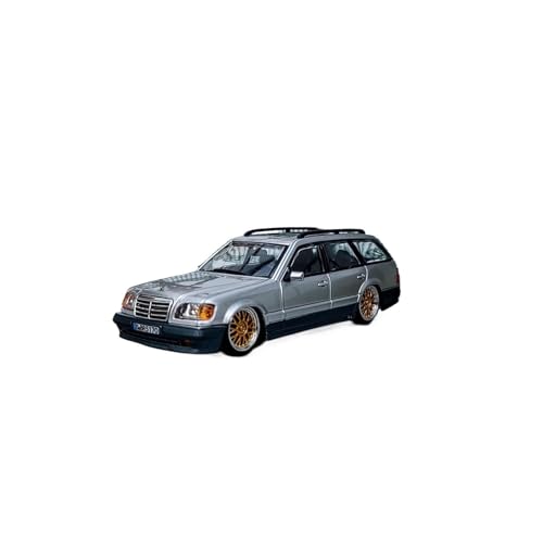 ZHRDWE Modellauto Auto Spielzeug aus Druckguss für Ausstellung, Souvenirs, Kollektion Mercedes-Benz S124, Maßstab 1:64 von ZHRDWE