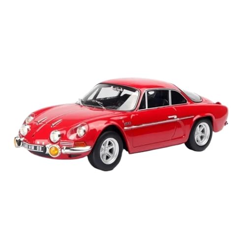 ZHRDWE Modellauto Metall 1/18 Für Alpine A110 1600S Diecast Metall Klassische Modell CarDecoration Sammlung Spielzeug Fahrzeuge Geschenke Spielzeugauto(Rot) von ZHRDWE