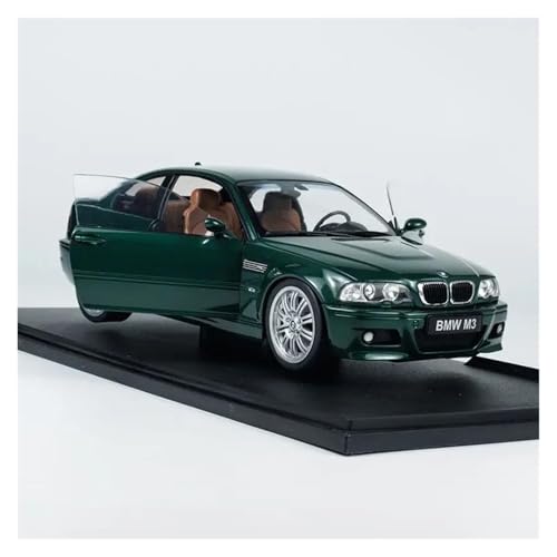 ZHRDWE Modellauto Metall 1/18 Für BMW E46 M3 2000 Legierung Auto Modell Gießt Druck Metall Fahrzeuge Sammeln Hobbies Geschenk Spielzeugauto von ZHRDWE