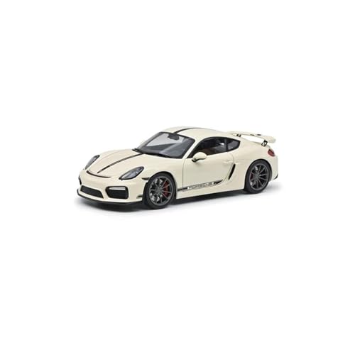 ZHRDWE Modellauto Metall 1/18 Für Cayman GT4 Druckguss-Modellauto - Sonderdesign Großformatige Sammlergeschenke Spielzeugauto(Rot) von ZHRDWE