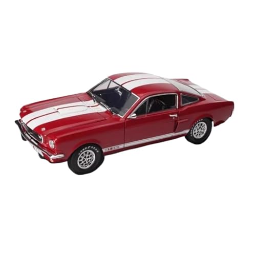 ZHRDWE Modellauto Metall 1/18 Für Shelby GT350 1966 Druckgussmetallmodell Spielzeugauto Sammlerstücke Ornamente Geschenk Für Erwachsene Hobby Spielzeug Spielzeugauto von ZHRDWE