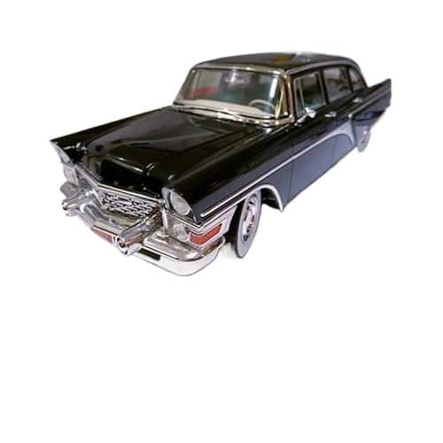 ZHRDWE Modellauto Metall 1/18 Für Sowjetischen GAZ13 Chaika 1959 Druckguss-Antik-Klassiker Harz-Modellauto Klassische Dekoration Sammlung Geschenk Spielzeugauto(Schwarz) von ZHRDWE
