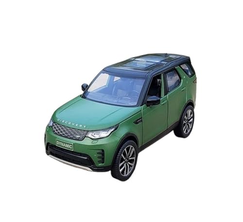 ZHRDWE Modellauto Metall 1/24 Für Range Rover Discovery 5 Evoque R-Dynamic SE SUV Legierung Modell Ikonische Off-Road Luxus Diecast Fahrzeuge Geschenk Spielzeugauto(Grün) von ZHRDWE