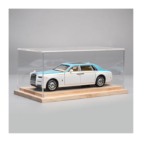 ZHRDWE Modellauto Metall 1/24 Für Rolls Royce Phantom Acryl Vitrine Legierung Druckguss Spielzeug Autos Modell Sammlung Fahrzeug Dekoration(Style 3) von ZHRDWE