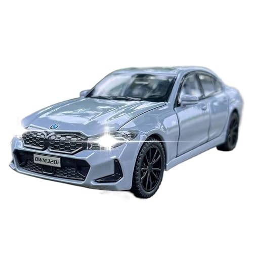 ZHRDWE Modellauto Metall 1/32 Für BMW 320 320i Legierung Auto Modell Sound Licht Spielzeug Diecast Fahrzeug Weihnachten Geburtstag Geschenk Spielzeugauto(Blau) von ZHRDWE