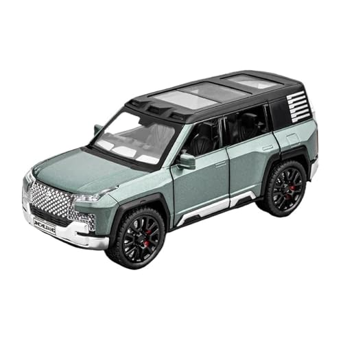ZHRDWE Modellauto Metall 1/32 Für BYD Look Up U8 Legierung Druckguss Modell Spielzeug Auto Sound Und Licht Klassische Ornamente Geburtstag Geschenk Spielzeugauto(Grün) von ZHRDWE