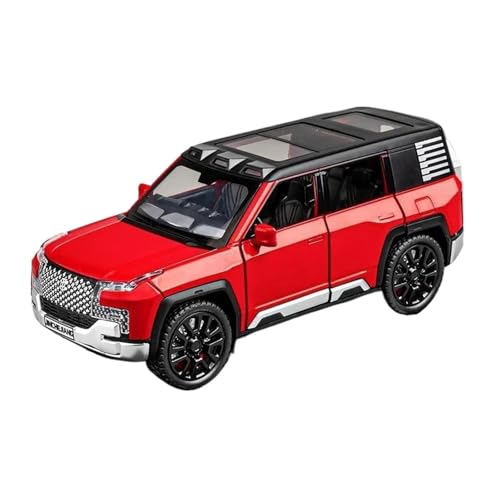 ZHRDWE Modellauto Metall 1/32 Für BYD Look Up U8 Legierung Druckguss Modell Spielzeug Auto Sound Und Licht Klassische Ornamente Geburtstag Geschenk Spielzeugauto(Rot) von ZHRDWE