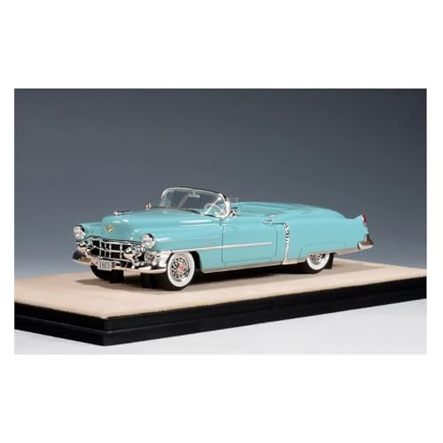 ZHRDWE Modellauto Metall 1/43 Cadillac Eldorado 1953 Legierung Klassische Statische Modellautos(Blau) von ZHRDWE