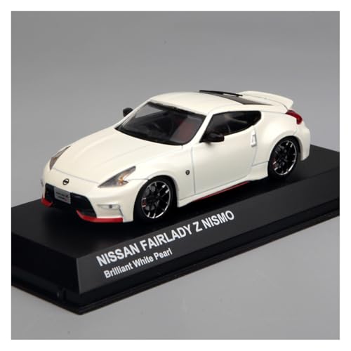 ZHRDWE Modellauto Metall 1/43 Für Nissan Z Fairlady Druckgussmodell (weiß – Statische Display-Edition) Sammlung Miniaturfahrzeuge Geschenk Spielzeugauto von ZHRDWE