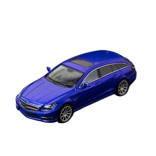 ZHRDWE Modellauto Metall 1/64 Für Benz AMG CLS63 Legierung Modell Autos Druckguss Metall Spielzeug Auto Spielen Fahrzeuge Geschenk Spielzeugauto(Blau) von ZHRDWE