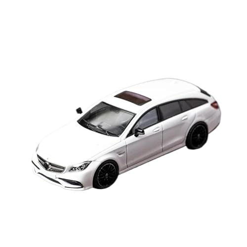 ZHRDWE Modellauto Metall 1/64 Für Benz AMG CLS63 Legierung Modell Autos Druckguss Metall Spielzeug Auto Spielen Fahrzeuge Geschenk Spielzeugauto(White) von ZHRDWE
