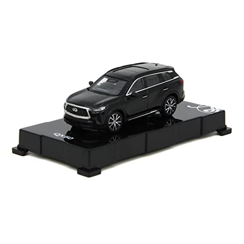 ZHRDWE Modellauto Metall 1/64 Für Infiniti QX60 Legierung Miniatur Auto Diecast Metall Spielzeug Fahrzeuge Sammlung Dekoration Geschenk Spielzeugauto(Schwarz) von ZHRDWE
