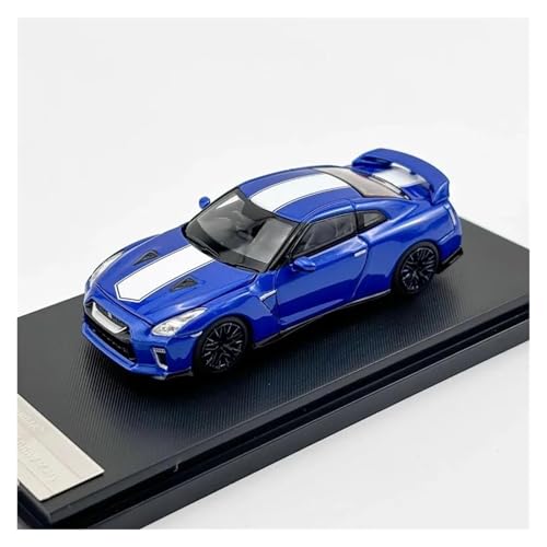 ZHRDWE Modellauto Metall 1/64 Für Nissan GT-R35 50A Jubiläumsausgabe Legierung Modellauto Sport Rennfahrzeuge Spielzeug Hobby Party Supplies Spielzeugauto(Blau) von ZHRDWE