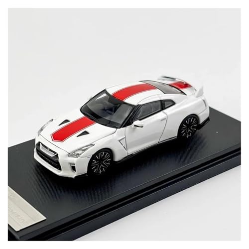 ZHRDWE Modellauto Metall 1/64 Für Nissan GT-R35 50A Jubiläumsausgabe Legierung Modellauto Sport Rennfahrzeuge Spielzeug Hobby Party Supplies Spielzeugauto(White) von ZHRDWE