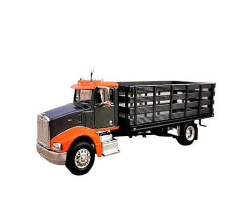 ZHRDWE Modellauto Metall 1/64 Für Peterbilt 385 Engineering Fahrzeuge LKW Spielzeug Legierung Auto Modell Hobby Geschenk(Orange) von ZHRDWE