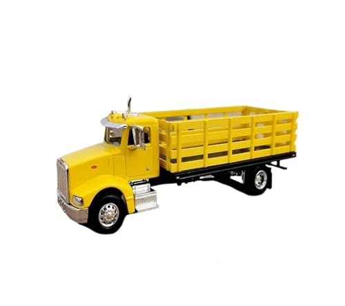 ZHRDWE Modellauto Metall 1/64 Für Peterbilt 385 Engineering Fahrzeuge LKW Spielzeug Legierung Auto Modell Hobby Geschenk(Yellow) von ZHRDWE