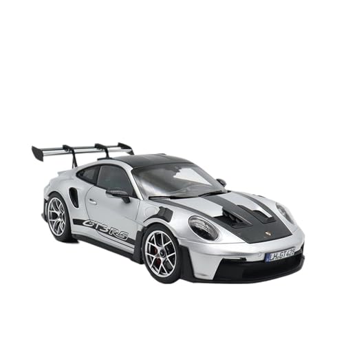 ZHRDWE Modellauto Metall 1: 18 Für Porsche Legierung Rennwagen Druckguss Metall Spielzeug Supercar Modell Sammlungen Enthusiasten Souvenir Display Spielzeugauto(Gray) von ZHRDWE
