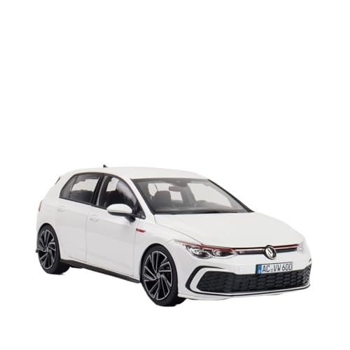 ZHRDWE Modellauto Metall 1: 18 Für Volkswagen Golf GTI 2021 Legierung Miniatur Diecast Metall Auto Spielzeug Fahrzeug Modell Sammlung Souvenir Display Spielzeugauto von ZHRDWE