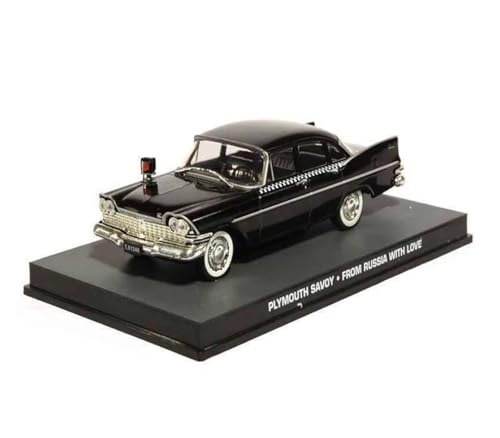 ZHRDWE Modellauto Metall 1: 43 für Plymouth Schwarz Klassische Auto Modell Spielzeug Sammlung Dekoration Geschenk von ZHRDWE