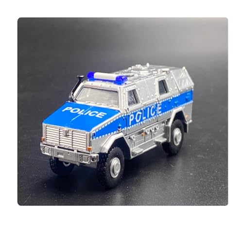 ZHRDWE Modellauto Metall 1: 87 Miniaturmodell Polizeiauto Legierung Druckgussfahrzeug Hobby des Sammelns Von Spielzeuggeschenken von ZHRDWE