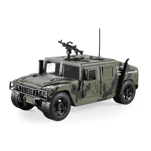 ZHRDWE Modellauto Metall 1:16 Für Legierung Gepanzerte Militär Modell Auto Diecast Spielzeug Autos Spielzimmer Outdoor Spaß Spielzeugauto(Grün) von ZHRDWE