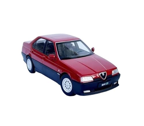 ZHRDWE Modellauto Metall 1:18 Für 1994 Alfa Romeo 164 Q4 Legierung Druckguss Modell Multi-Color Luxus Sammler Retro Alte Spielzeug Fahrzeuge Auto Geschenke Spielzeugauto(Rot) von ZHRDWE