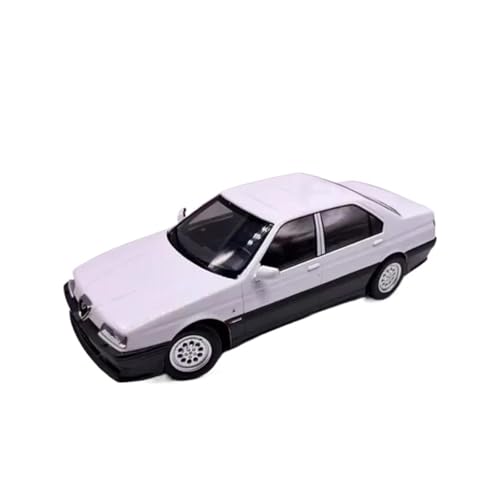 ZHRDWE Modellauto Metall 1:18 Für 1994 Alfa Romeo 164 Q4 Legierung Druckguss Modell Multi-Color Luxus Sammler Retro Alte Spielzeug Fahrzeuge Auto Geschenke Spielzeugauto(White) von ZHRDWE