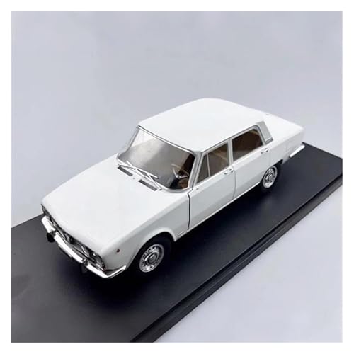 ZHRDWE Modellauto Metall 1:18 Für Alfa Romeo Alfetta GTV 2000L Legierung Klassische Sport Diecast Metall Retro Alte Fahrzeuge Auto Modell Spielzeugauto(White) von ZHRDWE