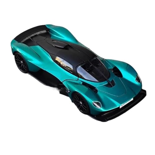 ZHRDWE Modellauto Metall 1:18 Für Ashton Martin Legierung Rennwagen Druckguss Metall Spielzeug Supercar Modell Audiophile Sammler Ornamente Spielzeugauto(Blau) von ZHRDWE