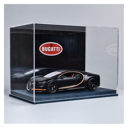 ZHRDWE Modellauto Metall 1:18 Für Bugatti Chiron Legierung Supersportwagen Modell Spielzeug Gedenken Statische Display-Sammlung(Black-A) von ZHRDWE