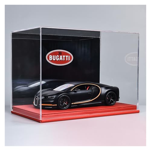 ZHRDWE Modellauto Metall 1:18 Für Bugatti Chiron Legierung Supersportwagen Modell Spielzeug Gedenken Statische Display-Sammlung(Black-C) von ZHRDWE