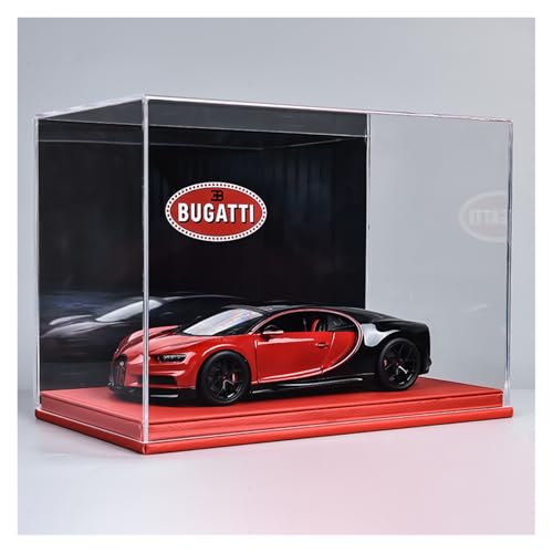 ZHRDWE Modellauto Metall 1:18 Für Bugatti Chiron Legierung Supersportwagen Modell Spielzeug Gedenken Statische Display-Sammlung(Red-A) von ZHRDWE