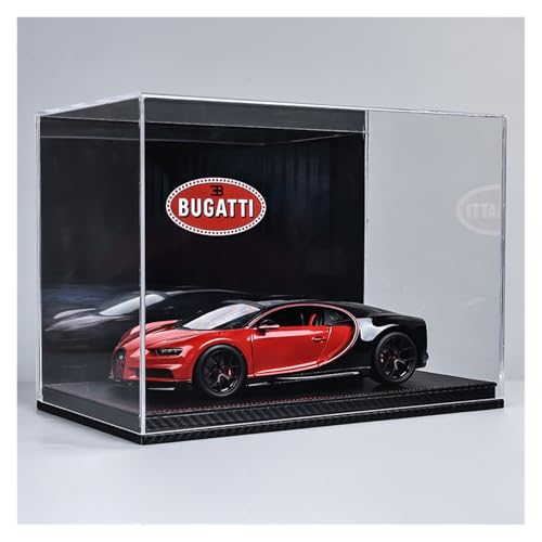 ZHRDWE Modellauto Metall 1:18 Für Bugatti Chiron Legierung Supersportwagen Modell Spielzeug Gedenken Statische Display-Sammlung(Red-C) von ZHRDWE