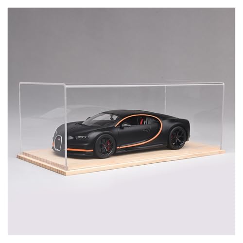 ZHRDWE Modellauto Metall 1:18 Für Bugatti Chiron Sport Edition Metallmodell Spielzeug Super Car Statische Dekoration (Black-B) von ZHRDWE