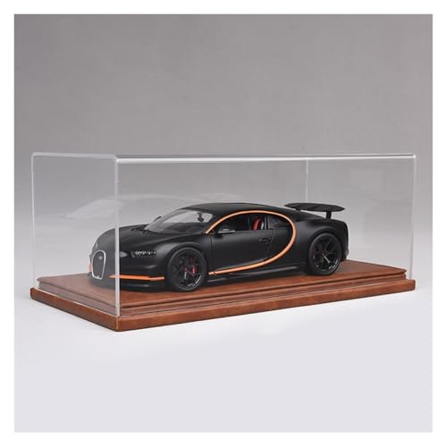 ZHRDWE Modellauto Metall 1:18 Für Bugatti Chiron Sport Edition Metallmodell Spielzeug Super Car Statische Dekoration (Black-C) von ZHRDWE