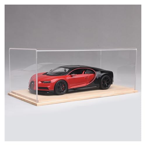 ZHRDWE Modellauto Metall 1:18 Für Bugatti Chiron Sport Edition Metallmodell Spielzeug Super Car Statische Dekoration (Red-A) von ZHRDWE