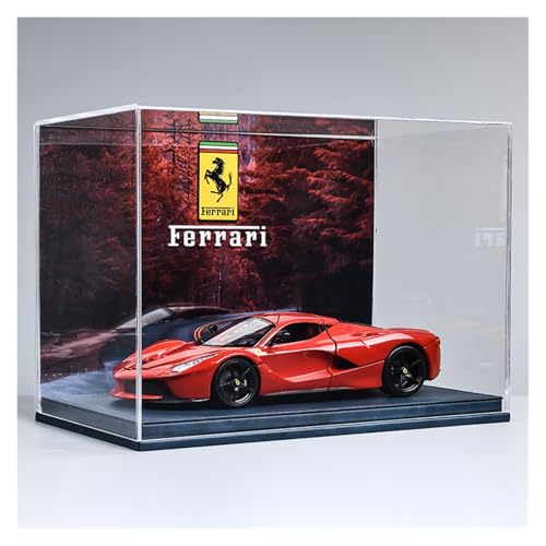 ZHRDWE Modellauto Metall 1:18 Für Faraday Rot Große Größe Metall Modell Auto Spielzeug Display Sammlung Geschenk(Red-B) von ZHRDWE