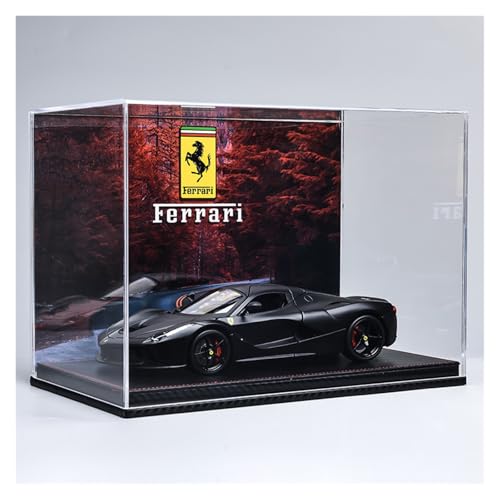 ZHRDWE Modellauto Metall 1:18 Für Ferrar SF90 Diecast Cars Sammlung Fahrzeug Ornamente Enthusiasten Geschenk(Black-A) von ZHRDWE