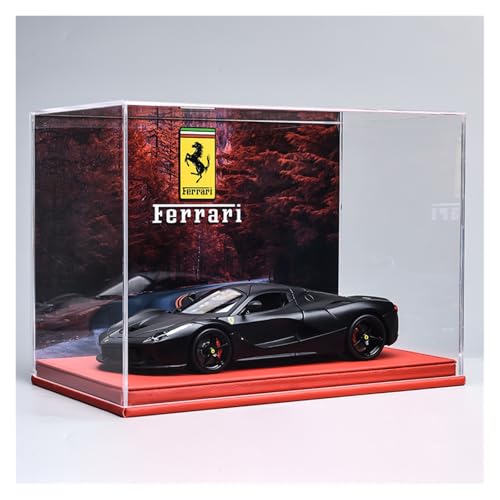ZHRDWE Modellauto Metall 1:18 Für Ferrar SF90 Diecast Cars Sammlung Fahrzeug Ornamente Enthusiasten Geschenk(Black-C) von ZHRDWE