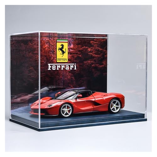 ZHRDWE Modellauto Metall 1:18 Für Ferrar SF90 Diecast Cars Sammlung Fahrzeug Ornamente Enthusiasten Geschenk(Red-C) von ZHRDWE